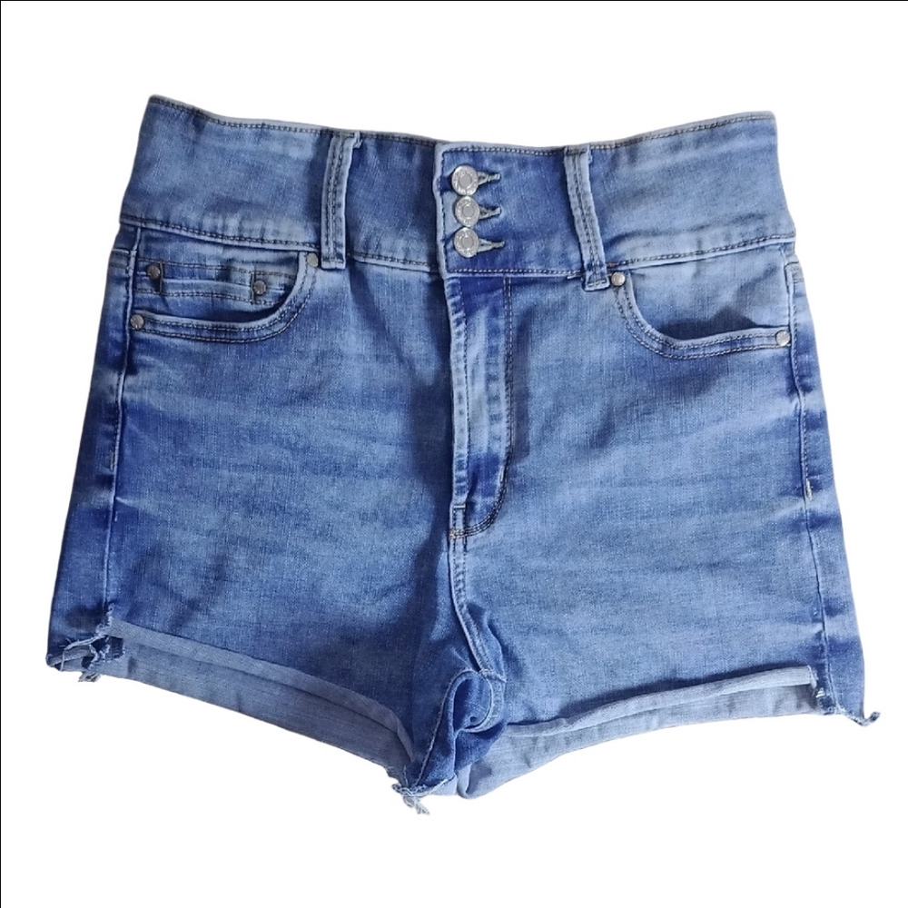 RACHEL Rachel Roy High Waist Denim Shorts
